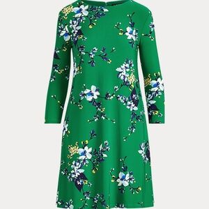 Lauren Ralph Lauren Floral Green Dress
